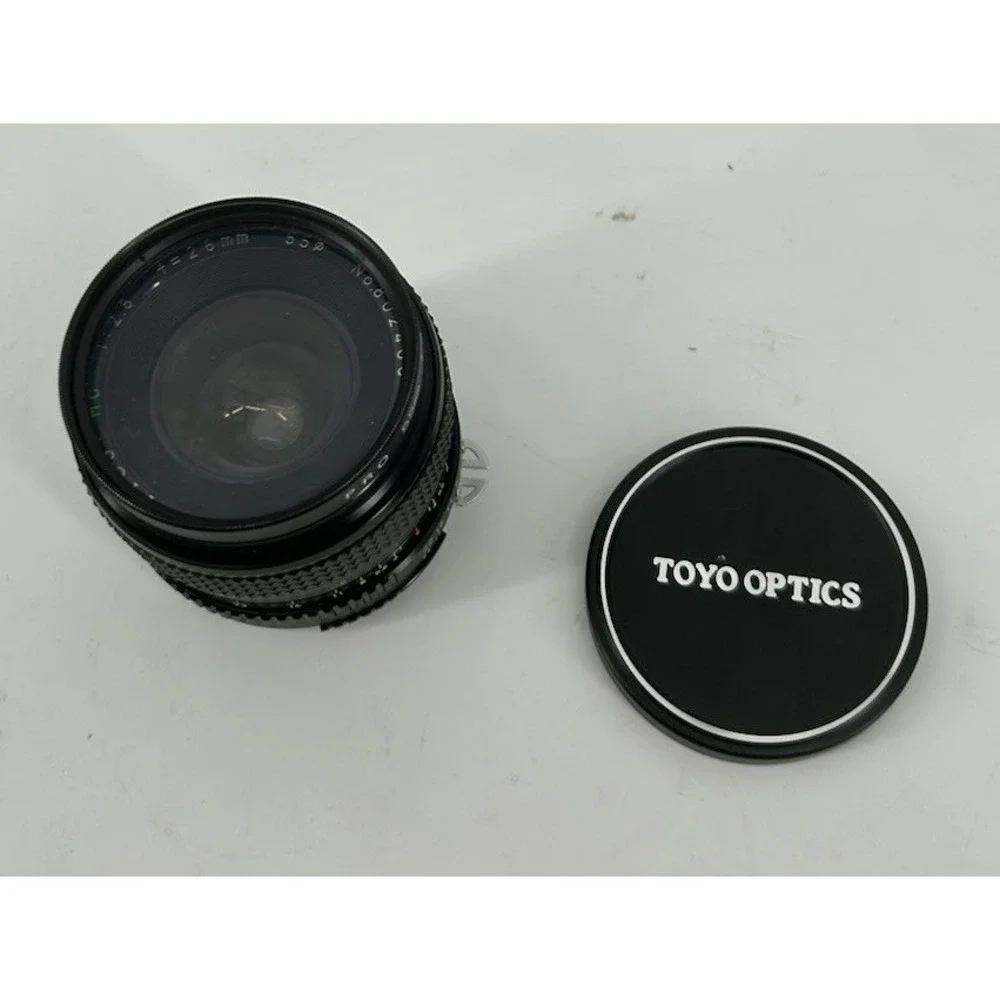 Toyo Optics MC Auto 1:2.8 28mm Zoom Lense Black With Carry Case
